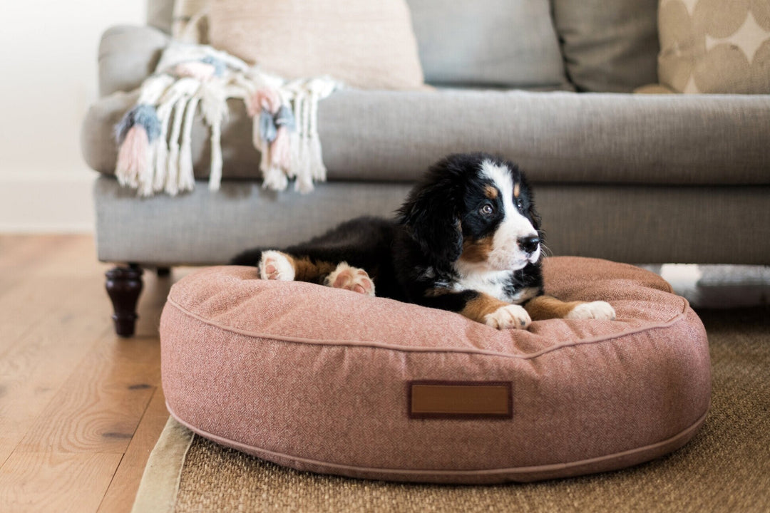 Round Bed in Pittie Pink