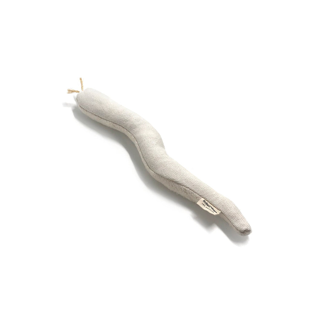 Boba & Vespa Snake Toy for Cats in Cotton with Buckwheat Crinkles and Organic Catnip