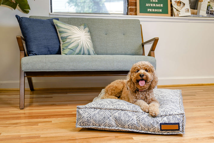Lounger Bed in Sapphire Spaniel