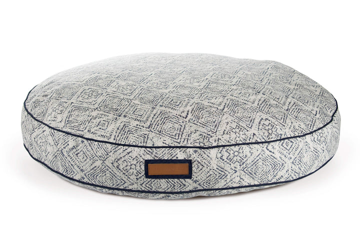 Round Bed in Sapphire Spaniel