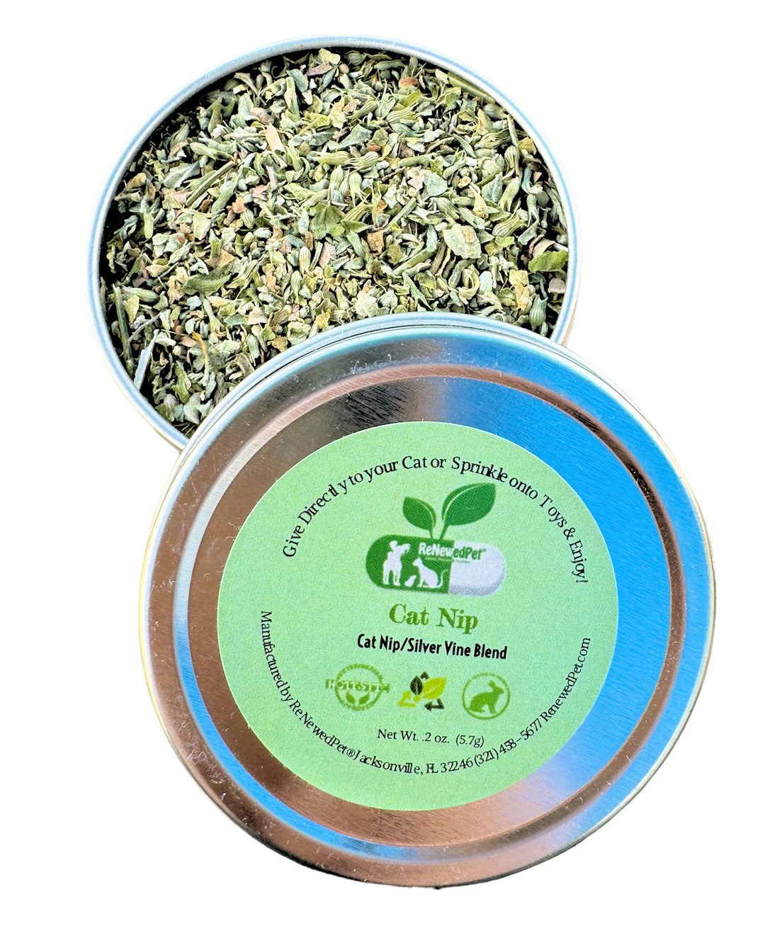 Organic Catnip & Silver Vine Mix