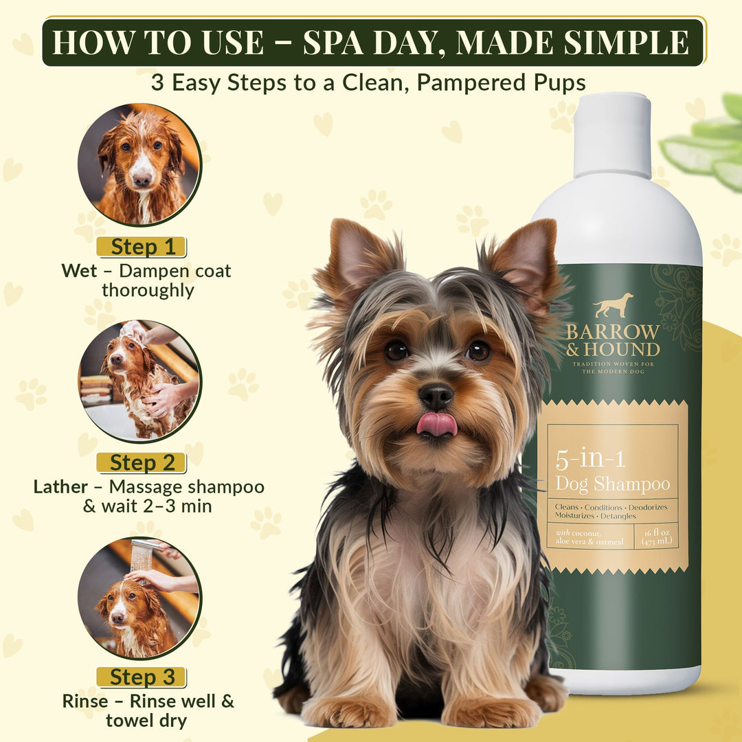 Barrow & Hound - 5-in-1 Dog Shampoo 16 fl oz