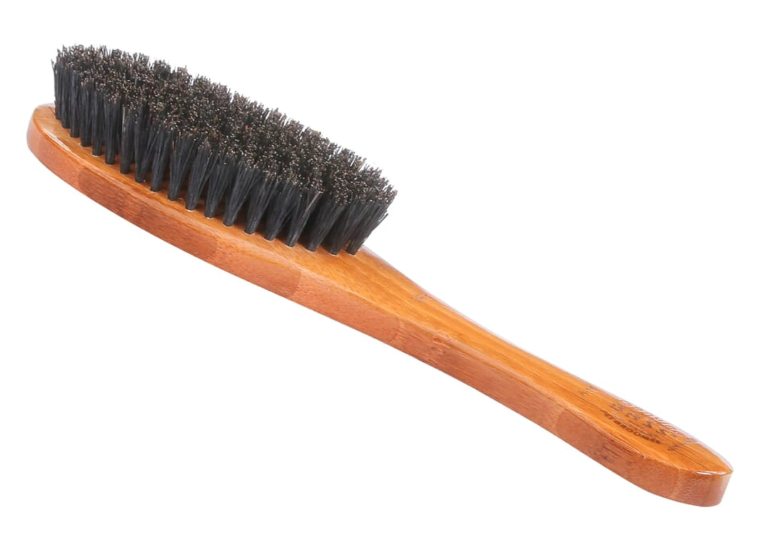 Bass Dark Bamboo Oval Pet Brush