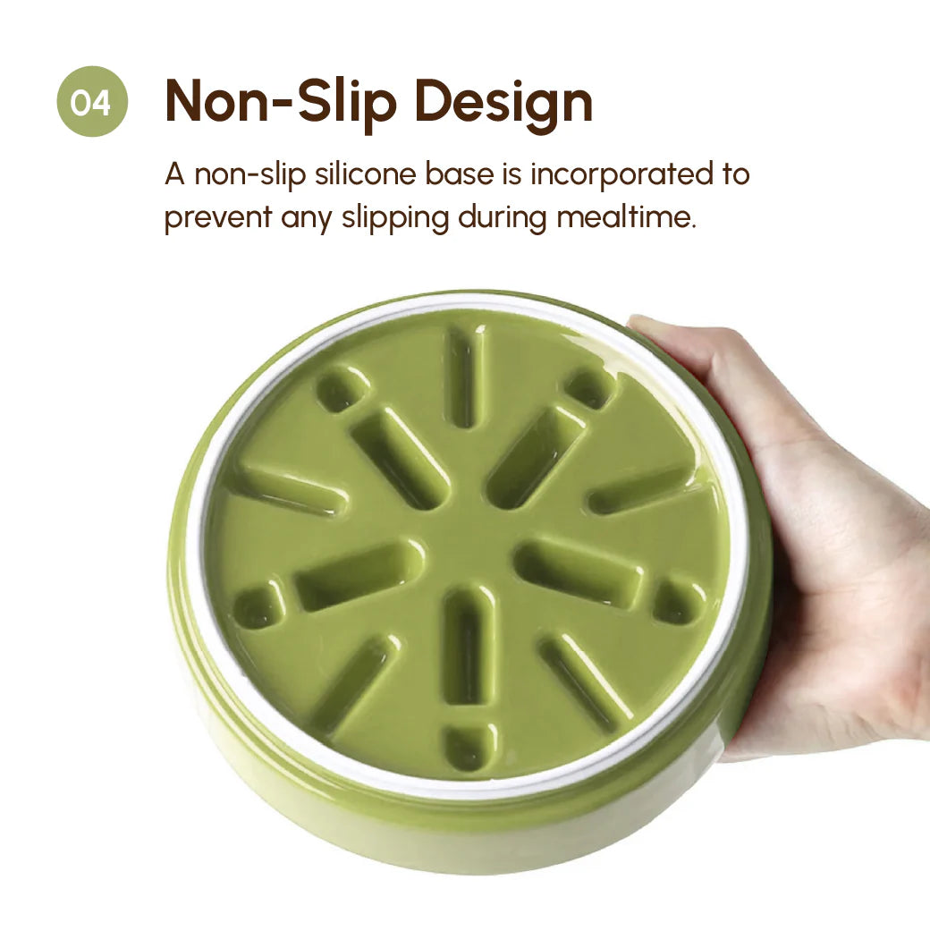 [Spark] Slow Feeder Dog Bowls - Red / Green / Blue