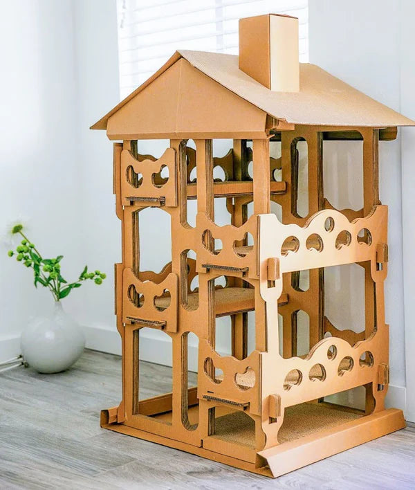 Feline Chateau Eco Multi-Level Cat House