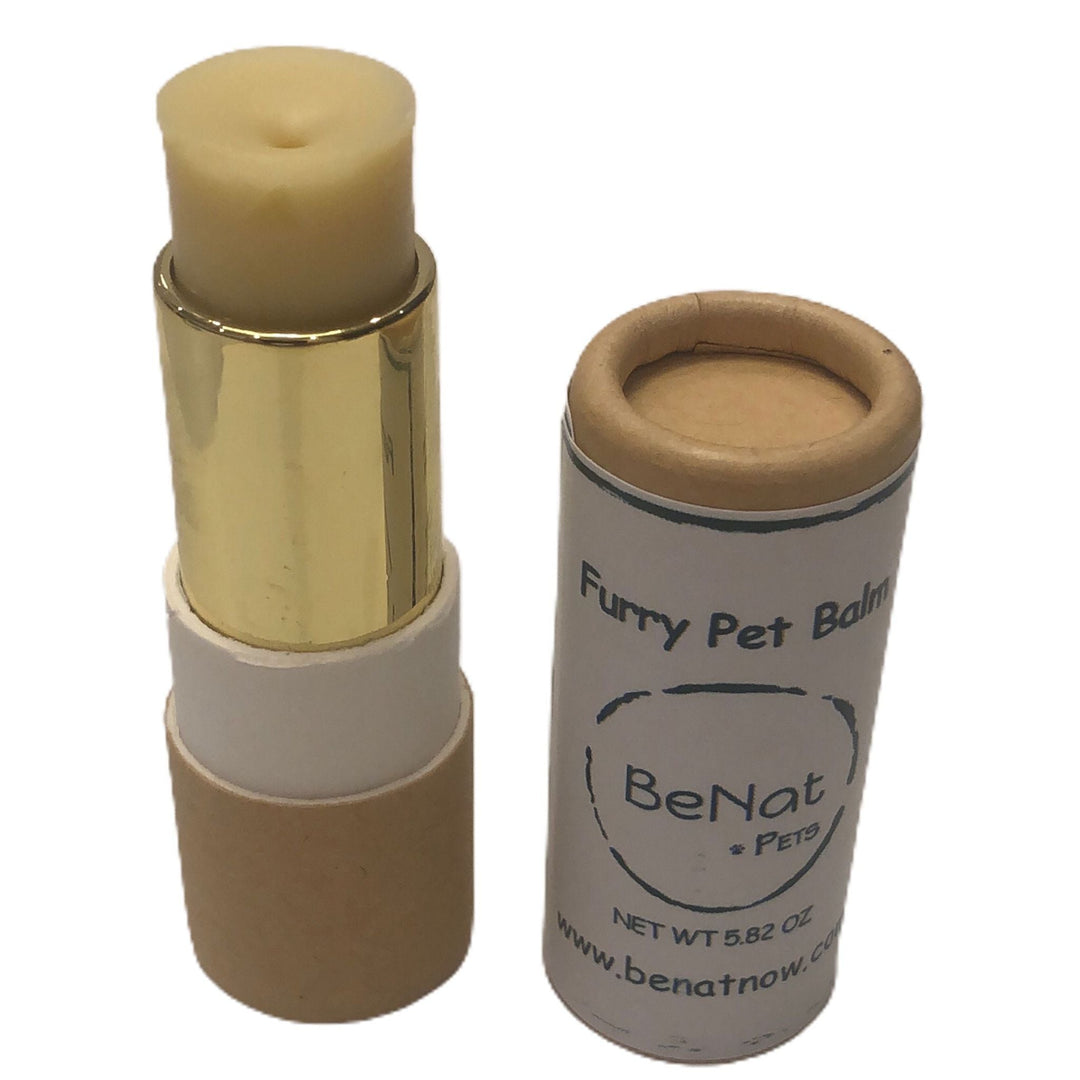 BeNat 3-Piece Natural Pet Grooming Set - Shampoo Bar, Balm, Towel