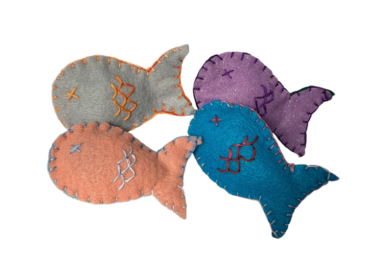 Organic Cat-Nip Fish Cat Toy