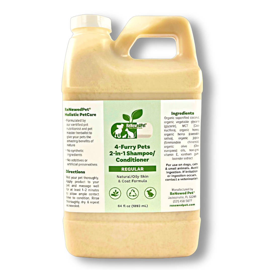 4-Furry Pets 2-In-1 Regular Shampoo & Conditioner