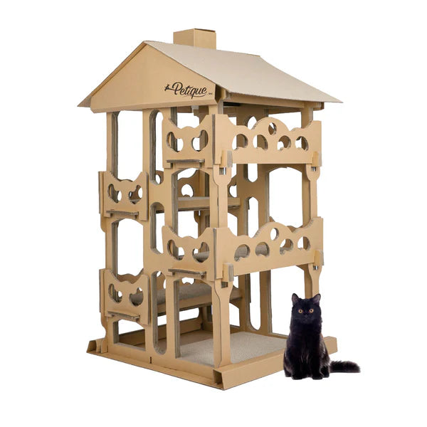 Feline Chateau Eco Multi-Level Cat House