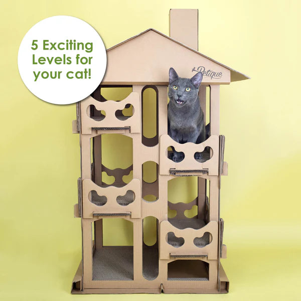 Feline Chateau Eco Multi-Level Cat House