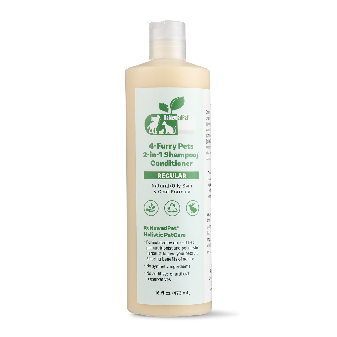 4-Furry Pets 2-In-1 Regular Shampoo & Conditioner