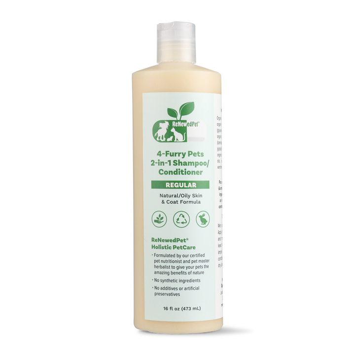 4-Furry Pets 2-In-1 Regular Shampoo & Conditioner