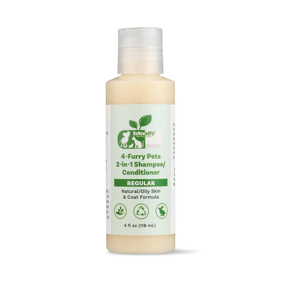 4-Furry Pets 2-In-1 Regular Shampoo & Conditioner