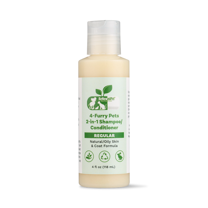 4-Furry Pets 2-In-1 Regular Shampoo & Conditioner