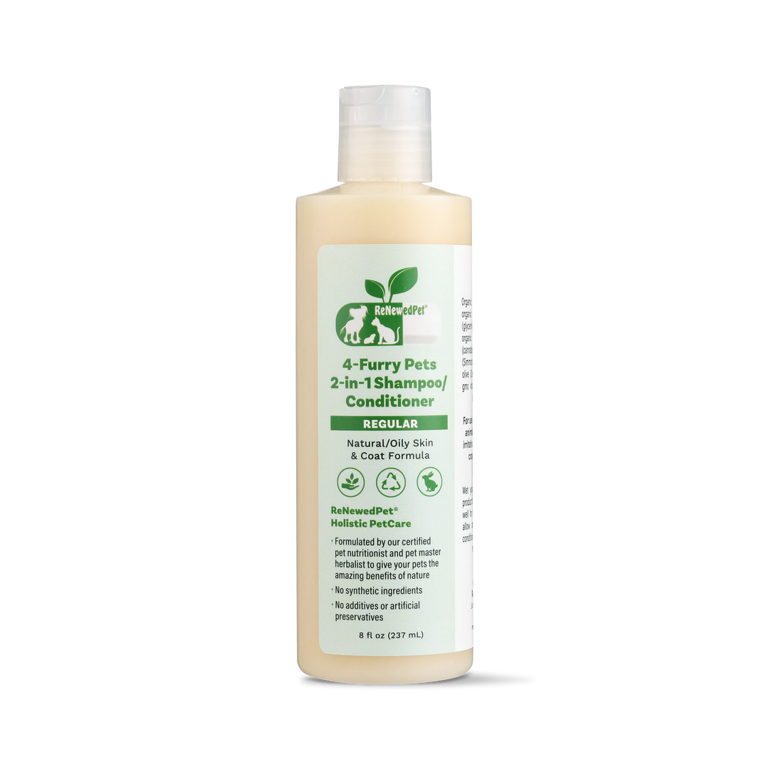 4-Furry Pets 2-In-1 Regular Shampoo & Conditioner