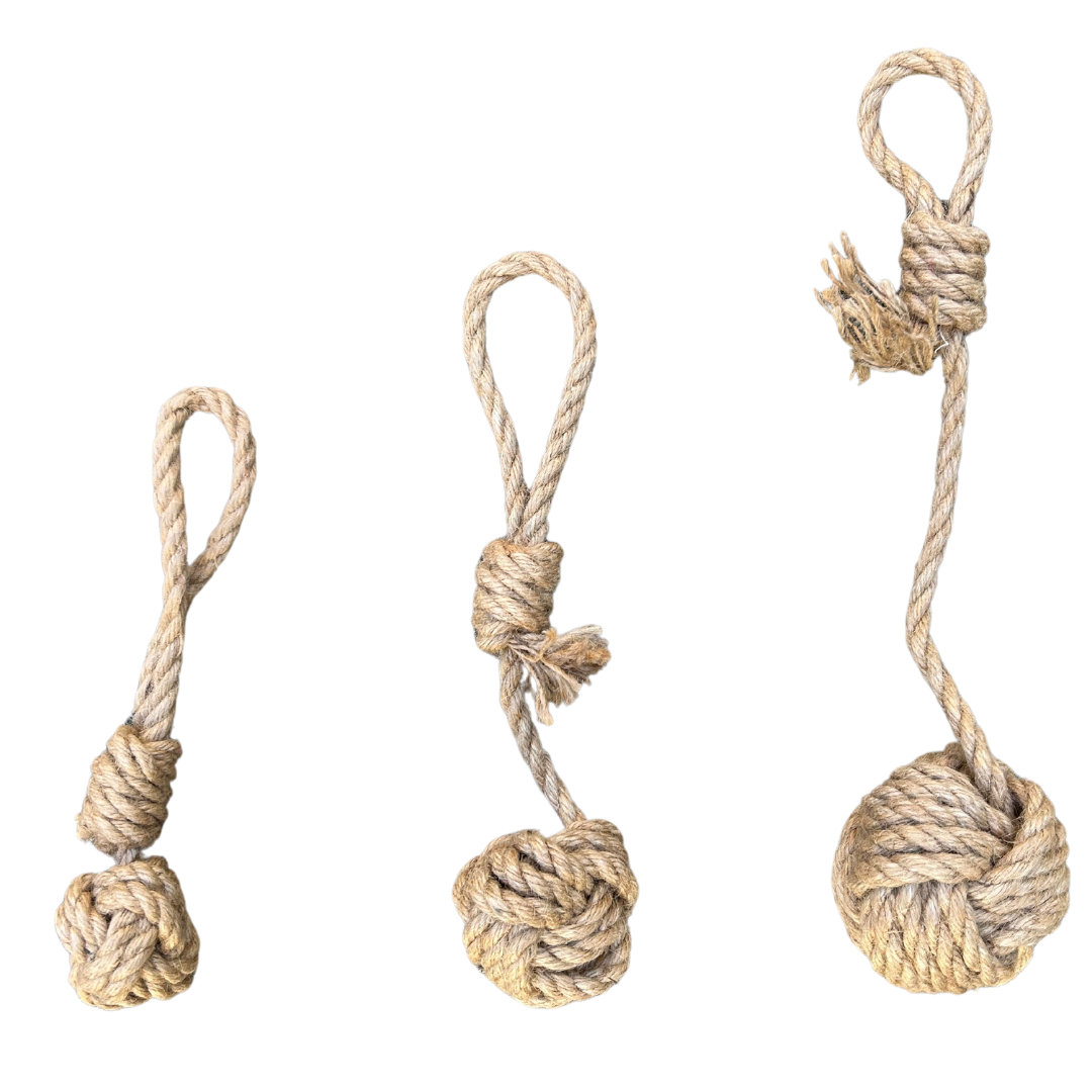 Hemp Rop Dog Tug Toy