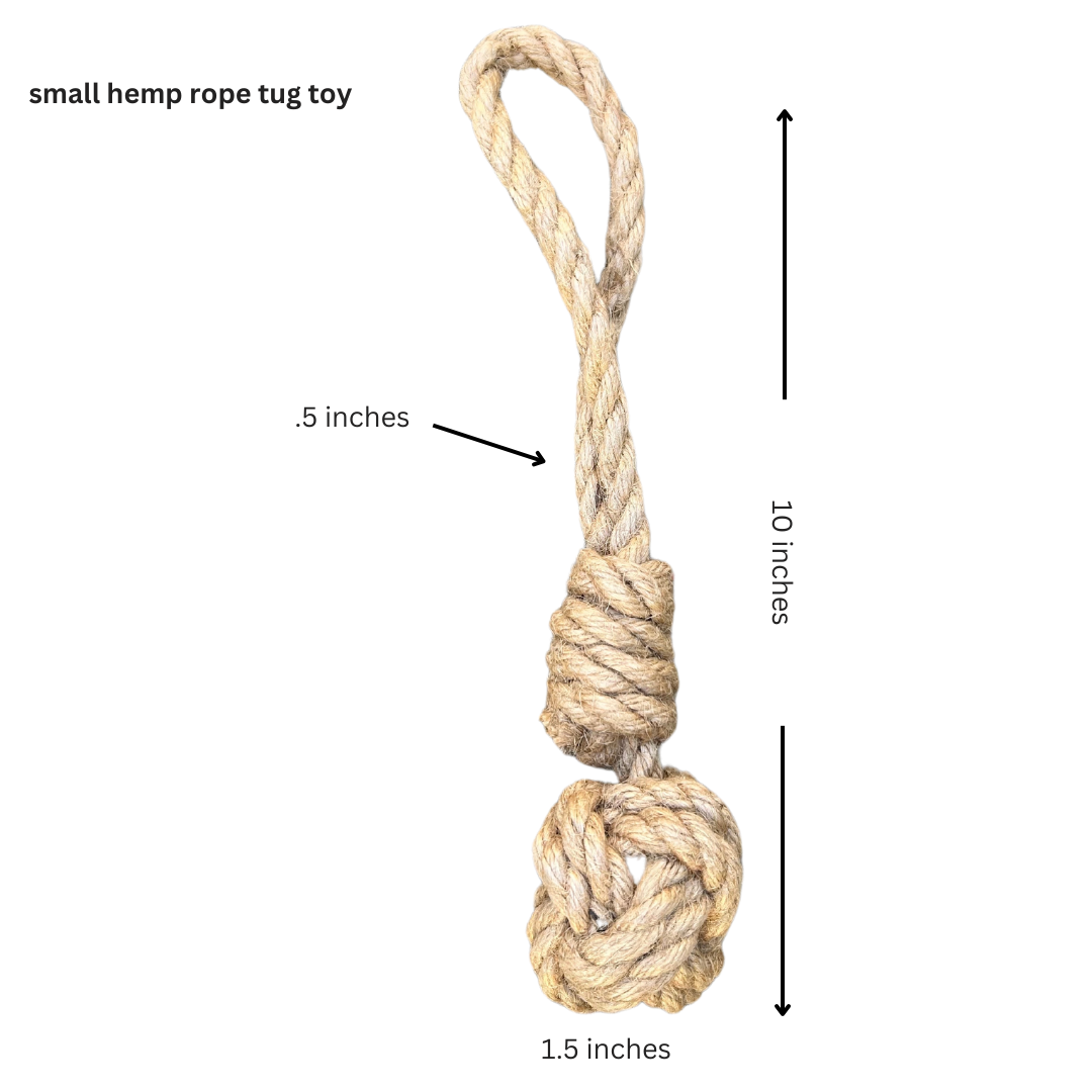 Hemp Rop Dog Tug Toy